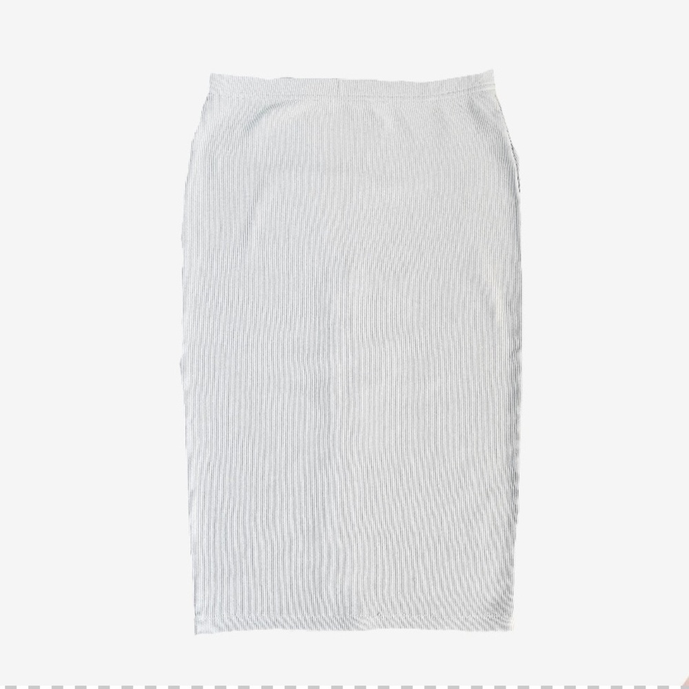 Forever 21 ribbed grey skirt